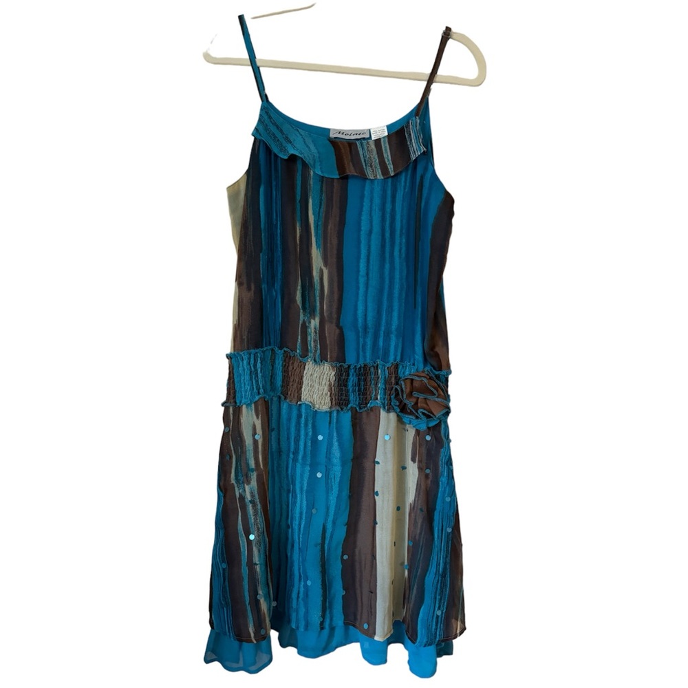 Molato Y2K 30s style drop waist dress size large